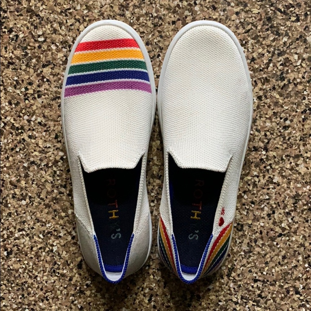 Rothy’s loafers-limited edition SF pride